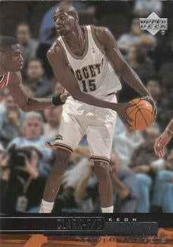 #213 Keon Clark - Denver Nuggets - 1999-00 Upper Deck Basketball