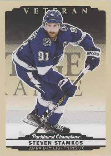 #213b Steven Stamkos - Tampa Bay Lightning - 2022-23 Parkhurst Champions Hockey