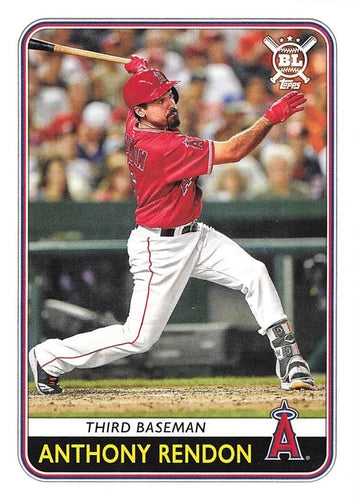 #214 Anthony Rendon - Los Angeles Angels - 2020 Topps Big League Baseball