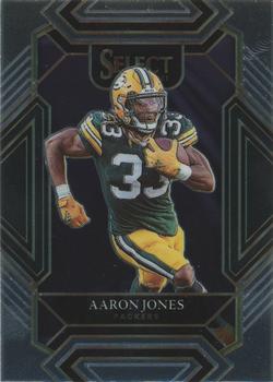 #214 Aaron Jones - Green Bay Packers - 2021 Panini Select Football