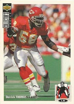 #214 Derrick Thomas - Kansas City Chiefs - 1994 Collector's Choice Football