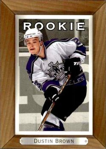 #214 Dustin Brown - Los Angeles Kings - 2003-04 Upper Deck Beehive Hockey