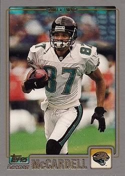 #214 Keenan McCardell - Jacksonville Jaguars - 2001 Topps Football