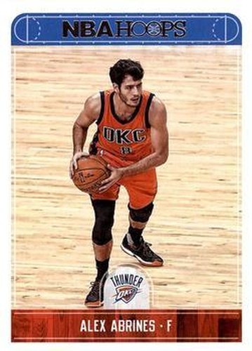 #214 Alex Abrines - Oklahoma City Thunder - 2017-18 Hoops Basketball