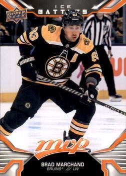 #214 Brad Marchand - Boston Bruins - 2022-23 Upper Deck MVP - Ice Battles Hockey