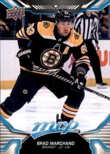 #214 Brad Marchand - Boston Bruins - 2022-23 Upper Deck MVP Hockey