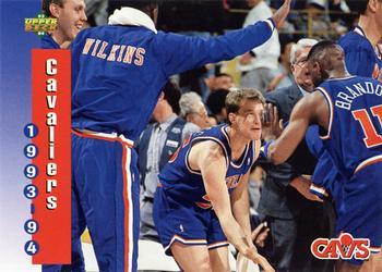 #214 Cleveland Cavaliers - Cleveland Cavaliers - 1993-94 Upper Deck Basketball