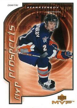 #214 Dmitry Afanasenkov - Sherbrooke Castors - 2000-01 Upper Deck MVP Hockey