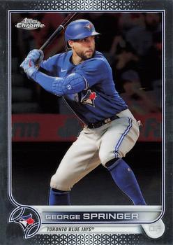 #214 George Springer - Toronto Blue Jays - 2022 Topps Chrome Baseball