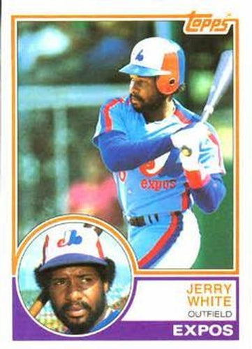 #214 Jerry White - Montreal Expos - 1983 Topps Baseball