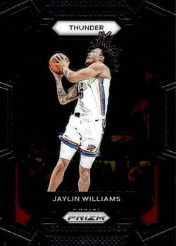 #214 Jaylin Williams - Oklahoma City Thunder - 2023-24 Panini Prizm Basketball