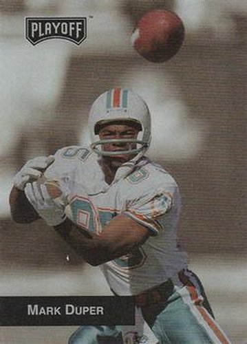 #214 Mark Duper - Miami Dolphins - 1993 Playoff Football