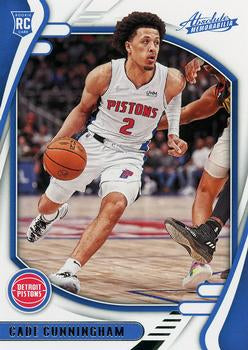 #214 Cade Cunningham - Detroit Pistons - 2021-22 Panini Chronicles Basketball