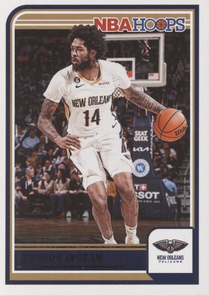 #214 Brandon Ingram - New Orleans Pelicans - 2023-24 Hoops Basketball