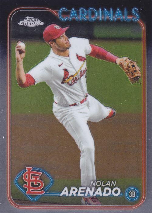 #215 Nolan Arenado - St. Louis Cardinals - 2024 Topps Chrome Baseball