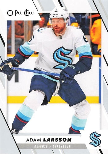 #215 Adam Larsson - Seattle Kraken - 2023-24 O-Pee-Chee Hockey