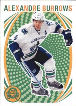 #215 Alexandre Burrows - Vancouver Canucks - 2013-14 O-Pee-Chee - Retro Hockey