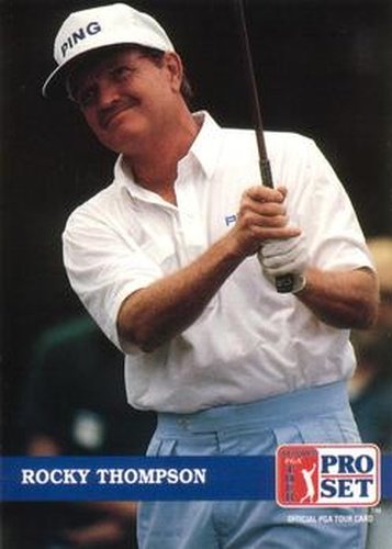 #215 Rocky Thompson - 1992 Pro Set PGA Tour Golf