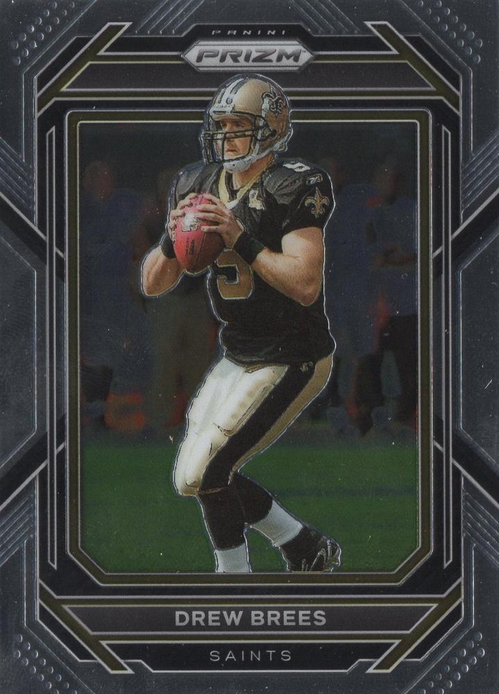 #215 Drew Brees - New Orleans Saints - 2022 Panini Prizm Football