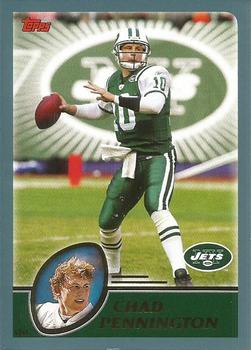 #215 Chad Pennington - New York Jets - 2003 Topps Football