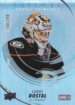 #215 Lukas Dostal - Anaheim Ducks - 2022-23 Upper Deck Trilogy Hockey