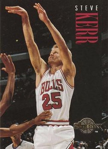 #215 Steve Kerr - Chicago Bulls - 1994-95 SkyBox Premium Basketball