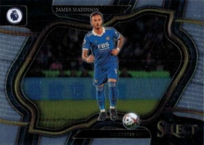#215 James Maddison - Leicester City - 2022-23 Panini Select Premier League Soccer