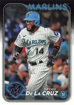 #215 Bryan De La Cruz - Miami Marlins - 2024 Topps Baseball
