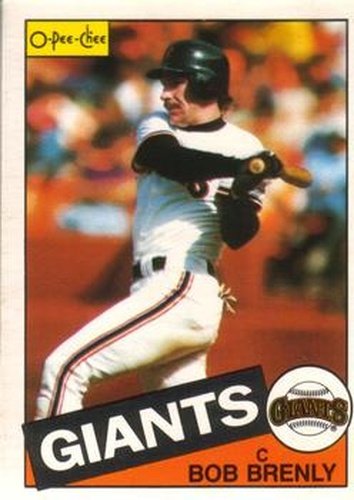 #215 Bob Brenly - San Francisco Giants - 1985 O-Pee-Chee Baseball