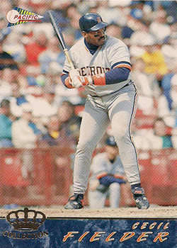 #215 Cecil Fielder - Detroit Tigers - 1994 Pacific Baseball