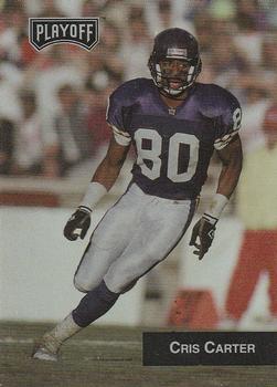 #215 Cris Carter - Minnesota Vikings - 1993 Playoff Football