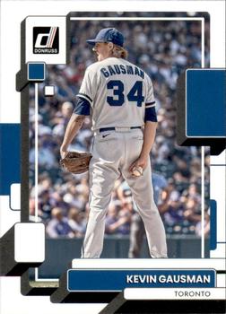 #215 Kevin Gausman - Toronto Blue Jays - 2022 Donruss Baseball