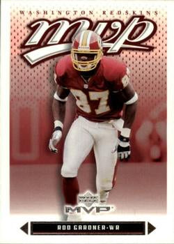 #215 Rod Gardner - Washington Redskins - 2003 Upper Deck MVP Football