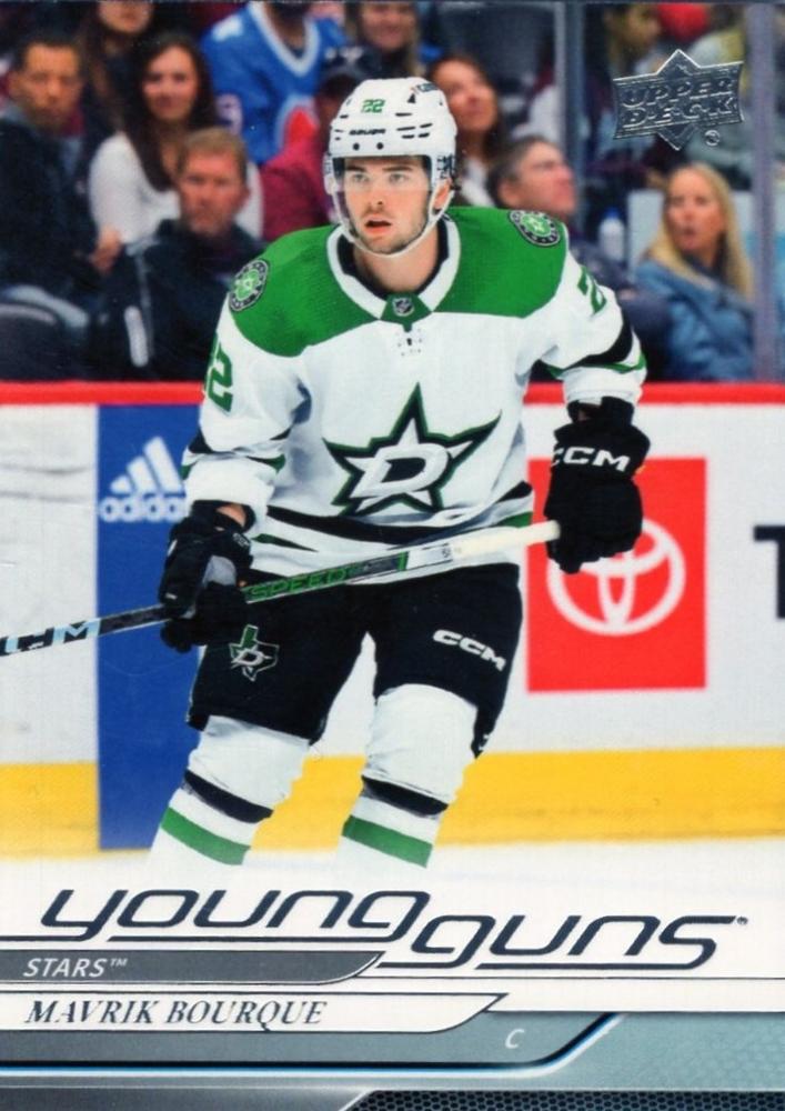 #215 Mavrik Bourque - Dallas Stars - 2024-25 Upper Deck Hockey