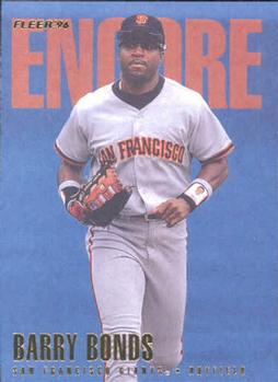 #U215 Barry Bonds - San Francisco Giants - 1996 Fleer Update Baseball