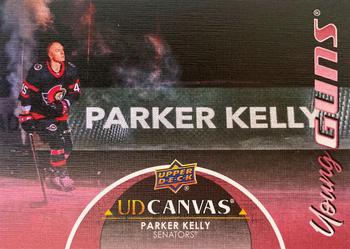 #C215 Parker Kelly - Ottawa Senators - 2021-22 Upper Deck - UD Canvas Hockey