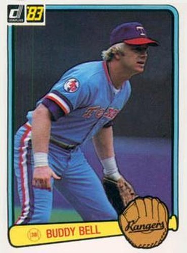 #215 Buddy Bell - Texas Rangers - 1983 Donruss Baseball