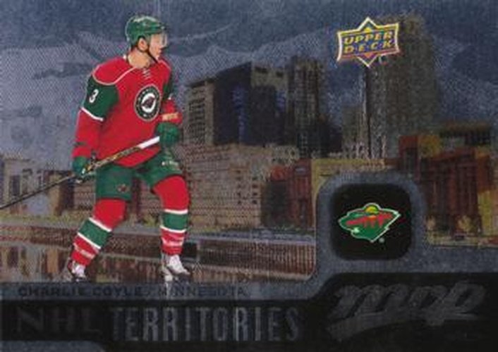 #215 Charlie Coyle - Minnesota Wild - 2015-16 Upper Deck MVP Hockey