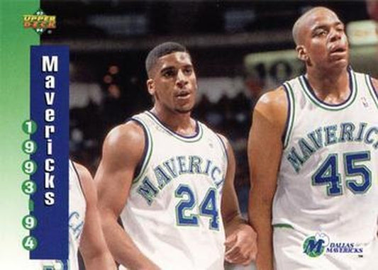 #215 Dallas Mavericks - Dallas Mavericks - 1993-94 Upper Deck Basketball