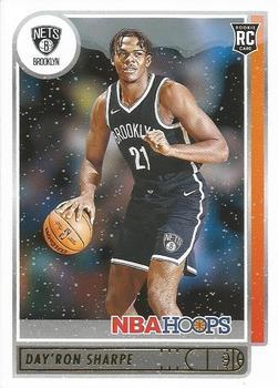 #215 Day'Ron Sharpe - Brooklyn Nets - 2021-22 Hoops Winter Basketball