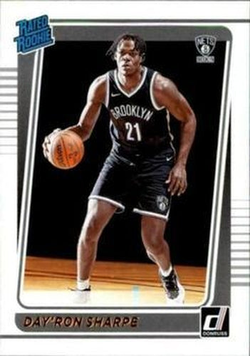 #215 Day'Ron Sharpe - Brooklyn Nets - 2021-22 Donruss Basketball