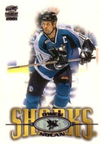 #215 Owen Nolan - San Jose Sharks - 2000-01 Pacific Paramount Hockey