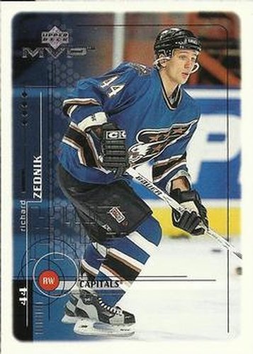 #215 Richard Zednik - Washington Capitals - 1998-99 Upper Deck MVP Hockey
