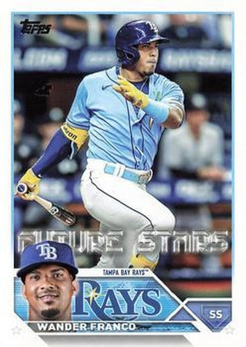 #215 Wander Franco - Tampa Bay Rays - 2023 Topps Baseball