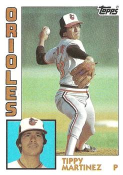#215 Tippy Martinez - Baltimore Orioles - 1984 Topps Baseball