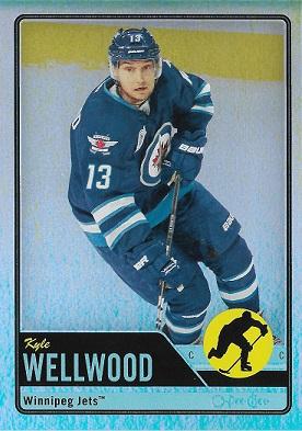 #215 Kyle Wellwood - Winnipeg Jets - 2012-13 O-Pee-Chee - Rainbow Hockey