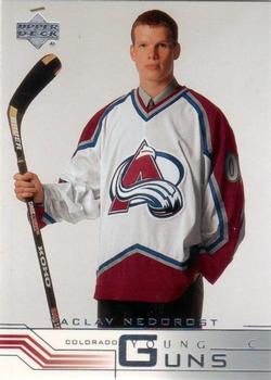 #215 Vaclav Nedorost - Colorado Avalanche - 2001-02 Upper Deck Hockey