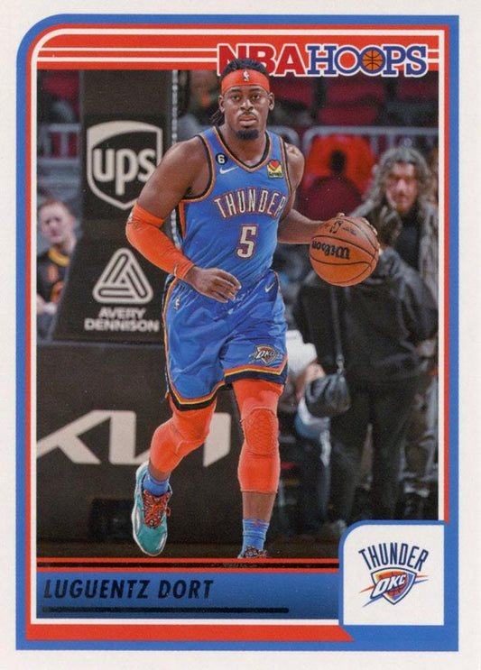 #215 Luguentz Dort - Oklahoma City Thunder - 2023-24 Hoops Basketball