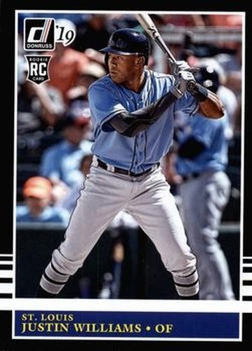 #215b Justin Williams - St. Louis Cardinals - 2019 Donruss Baseball