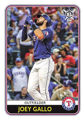 #216 Joey Gallo - Texas Rangers - 2020 Topps Big League Baseball